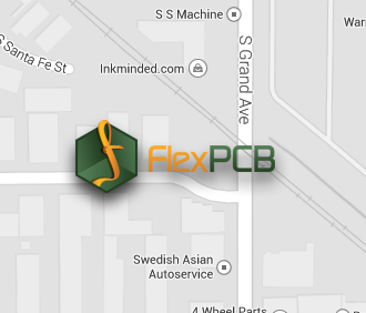 Flex PCB Map